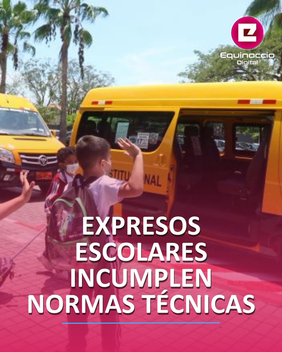 🟣Con el inicio del año escolar en el régimen Costa-Galápagos, la ATM ha puesto en marcha la Revisión Técnica Vehicular para los buses escolares de Guayaquil, con el objetivo de garantizar un transporte seguro para los estudiantes.

🟣En la ciudad se ejecutan controles técnicos