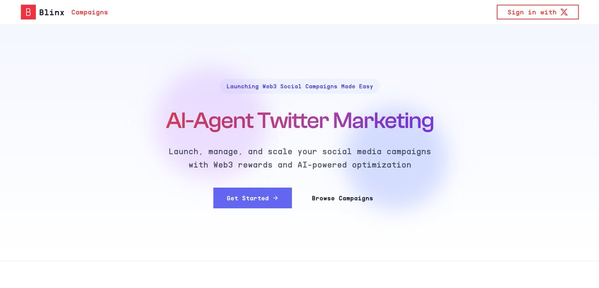 Blinx on Solana for automated promo. Connect X account, let it tweet, earn rewards for engagements. Creators can launch for 1 USDC + $MODUL. Max reach, min effort. #MODUL, #CryptoMarketing, #DeFi, #CryptoAirdrop, #CryptoRewards x.com/BlinxSocial