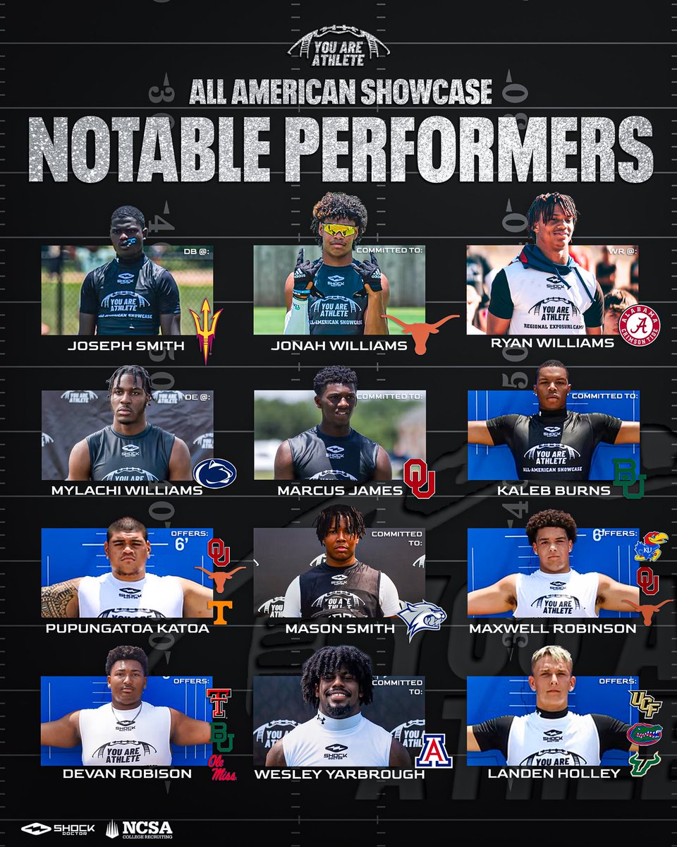 All-American Showcase tweet media