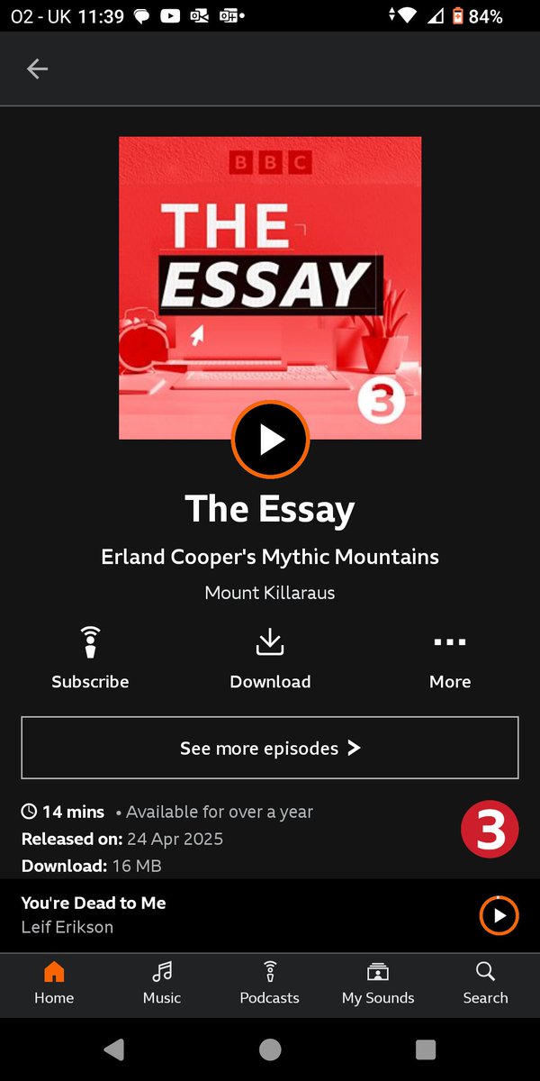 Jon Mason (@jonmase) on Twitter photo Listen to me on <a href="/BBCRadio3/">BBC Radio 3</a>'s The Essay! Composer <a href="/ErlandCooper/">Erland Cooper</a> presents a series on Mythic Mountains - and I talk about the medieval legend of Mount Killaraus in Ireland, from which Merlin transported the Giants' Dance - Stonehenge - to Britain...! bbc.co.uk/sounds/play/m0… Listen to me on <a href="/BBCRadio3/">BBC Radio 3</a>'s The Essay! Composer <a href="/ErlandCooper/">Erland Cooper</a> presents a series on Mythic Mountains - and I talk about the medieval legend of Mount Killaraus in Ireland, from which Merlin transported the Giants' Dance - Stonehenge - to Britain...! bbc.co.uk/sounds/play/m0…