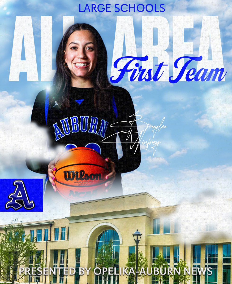 Auburn High Women's Basketball (@auburnhighwbb) on Twitter photo Congratulations <a href="/Brooke_Hallman1/">Brooke Hallman</a> & <a href="/Braywin20/">Braylee Winfrey</a> on making First Team All-Area presented by Opelika-Auburn News for the 2024-2025 season! 💙🤍 Congratulations <a href="/Brooke_Hallman1/">Brooke Hallman</a> & <a href="/Braywin20/">Braylee Winfrey</a> on making First Team All-Area presented by Opelika-Auburn News for the 2024-2025 season! 💙🤍