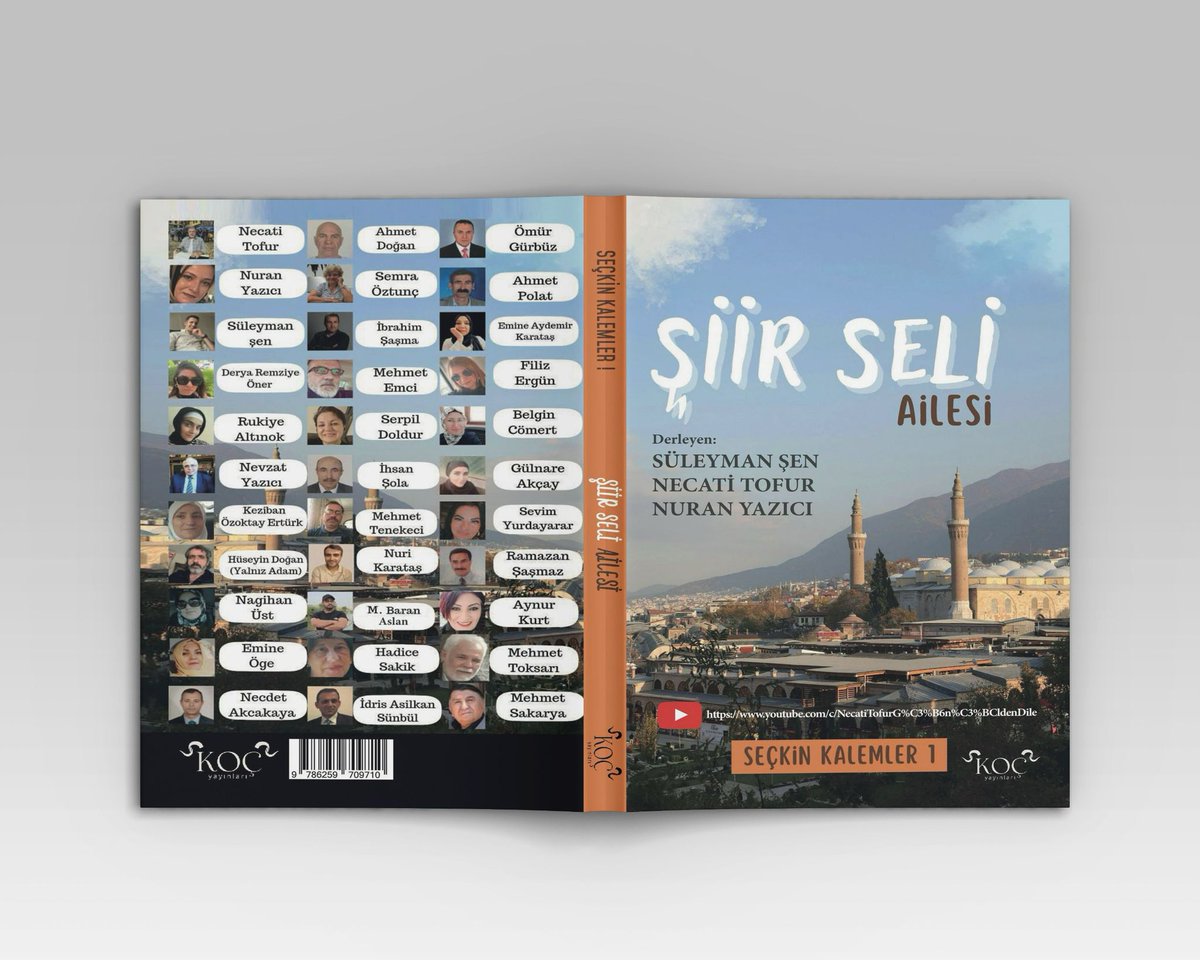 Herkese selamlar kıymetli sanatseverler. "ŞİİR SELİ AİLESİ - SEÇKİN KALEMLER 1" antolojimiz çıktı! 🎉
 Ben de "Yağmurlardan Kaçarken, Bizim Günümüz Hiç Aydın Olmaz, Bakışın Kefenim Olsun Sevdiğim, Göçen Göçtü Giden Gitti Ben Kaldım" adlı 4 naçizane çalışmam ile yerimi aldım.