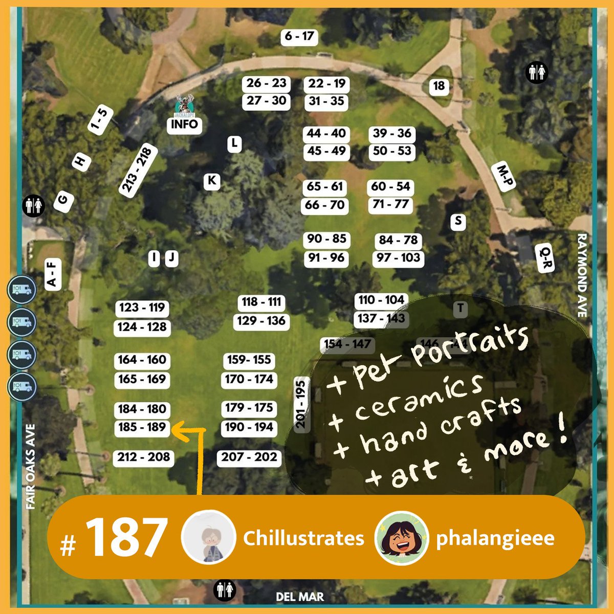 I'll be at Jackalope Pasadena tomorrow and Sunday! It might rain but hope you can come by!