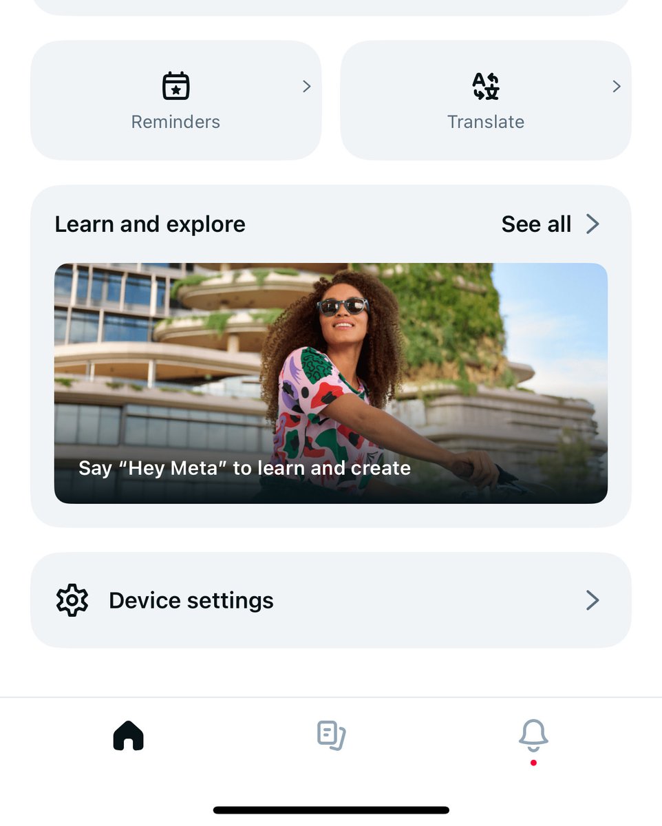 BabuNair's tweet image. Meta view Smart glasses now support live translation for every one. #metaview #rayban