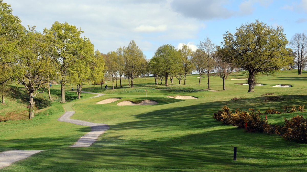 My final port of call on this week's trip to Yorkshire for @golfmonthly was the wonderful heathland/moorland mix at Sand Moor, a lovely course brimming with holes as scenic as they are strategic - the four short holes (pictured) are terrific, as are many more !