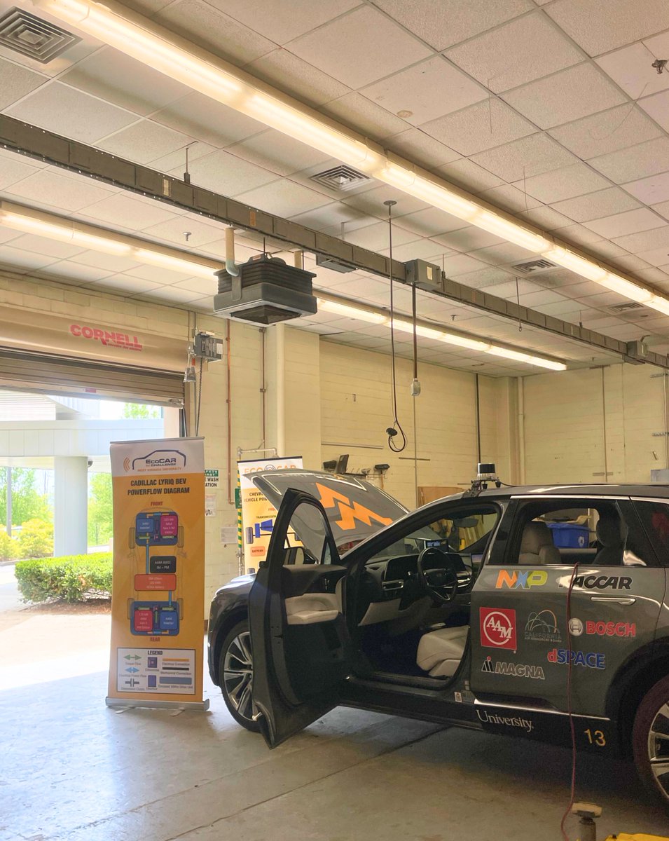 Sun’s out, doors up☀️ Nothing like a bright day to keep the energy high in the garage.

A special guest is on the way to check out what our team has been building... any guesses? #EcoCAR #LetsGo #SpecialGuest #Spring #GuessWho