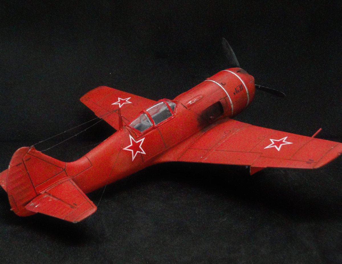 Garismilik's tweet photo. Ла-11 #arkmodels 1/48 https://t.co/YqFsCcC4sX