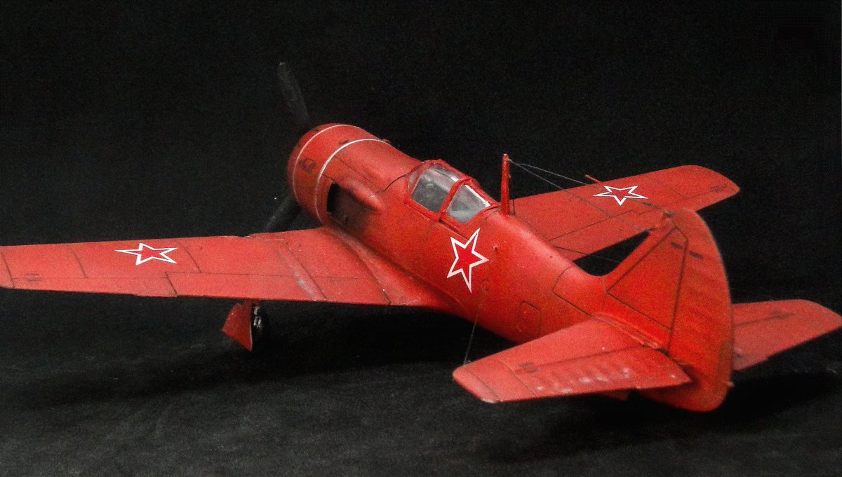 Garismilik's tweet photo. Ла-11 #arkmodels 1/48 https://t.co/YqFsCcC4sX