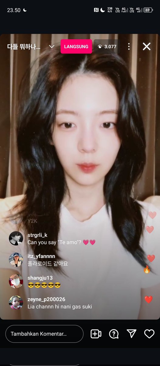 amorheist's tweet photo. Cewek cantik abis live dong 😋☝🏻 https://t.co/tc4lpvQdNg