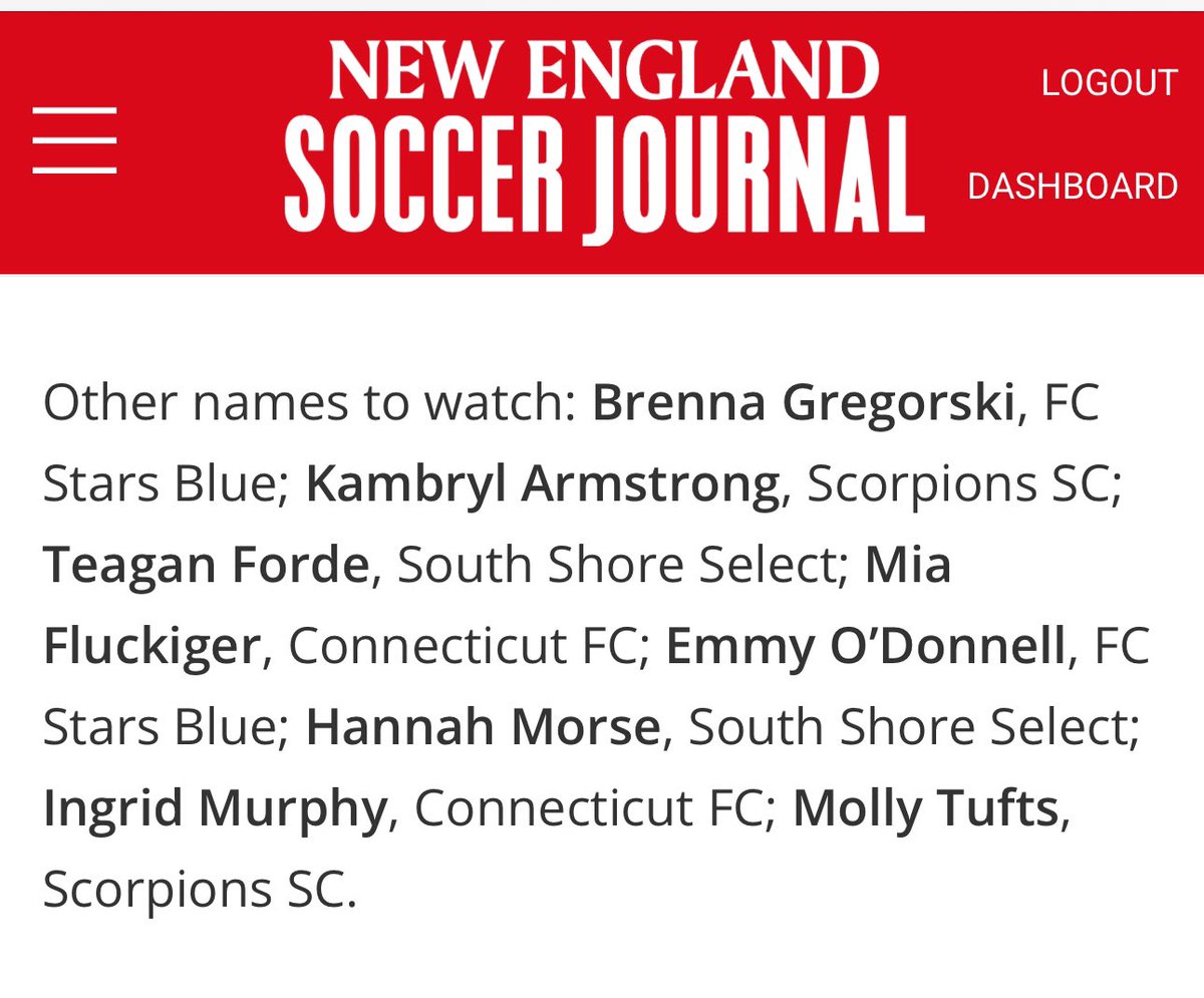 Teagan Forde (2027) 🇺🇸🇮🇪 (@teagan_forde_08) on Twitter photo Two games this weekend for any local coaches that would like to watch our <a href="/SSSelect/">Select Soccer Club</a> games
⚽️ 4/26 v East Meadow SC
@ 2:45PM @ NDA
⚽️ 4/27 v SUSA FC
@ 11:15AM @ Union Point Complex 3
Thanks <a href="/NESoccerJournal/">New England Soccer Journal</a> for the mention
<a href="/ImYouthSoccer/">ECNL/GA/Recruiting/College Soccer</a> Two games this weekend for any local coaches that would like to watch our <a href="/SSSelect/">Select Soccer Club</a> games
⚽️ 4/26 v East Meadow SC
@ 2:45PM @ NDA
⚽️ 4/27 v SUSA FC
@ 11:15AM @ Union Point Complex 3
Thanks <a href="/NESoccerJournal/">New England Soccer Journal</a> for the mention
<a href="/ImYouthSoccer/">ECNL/GA/Recruiting/College Soccer</a>