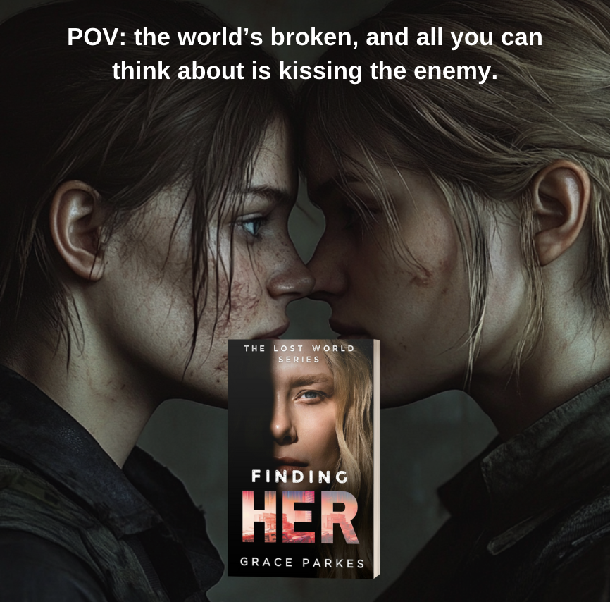 GraceParkesFic's tweet photo. POV: You were supposed to be holding her hostage, not falling in love.
For fans of The Last of Us and Hearing Red 📚🌈🧟♀️
https://t.co/Ethm9AK1Ul
#FindingHer #WLWRomance #Lesfic https://t.co/lDlVuzOOgg