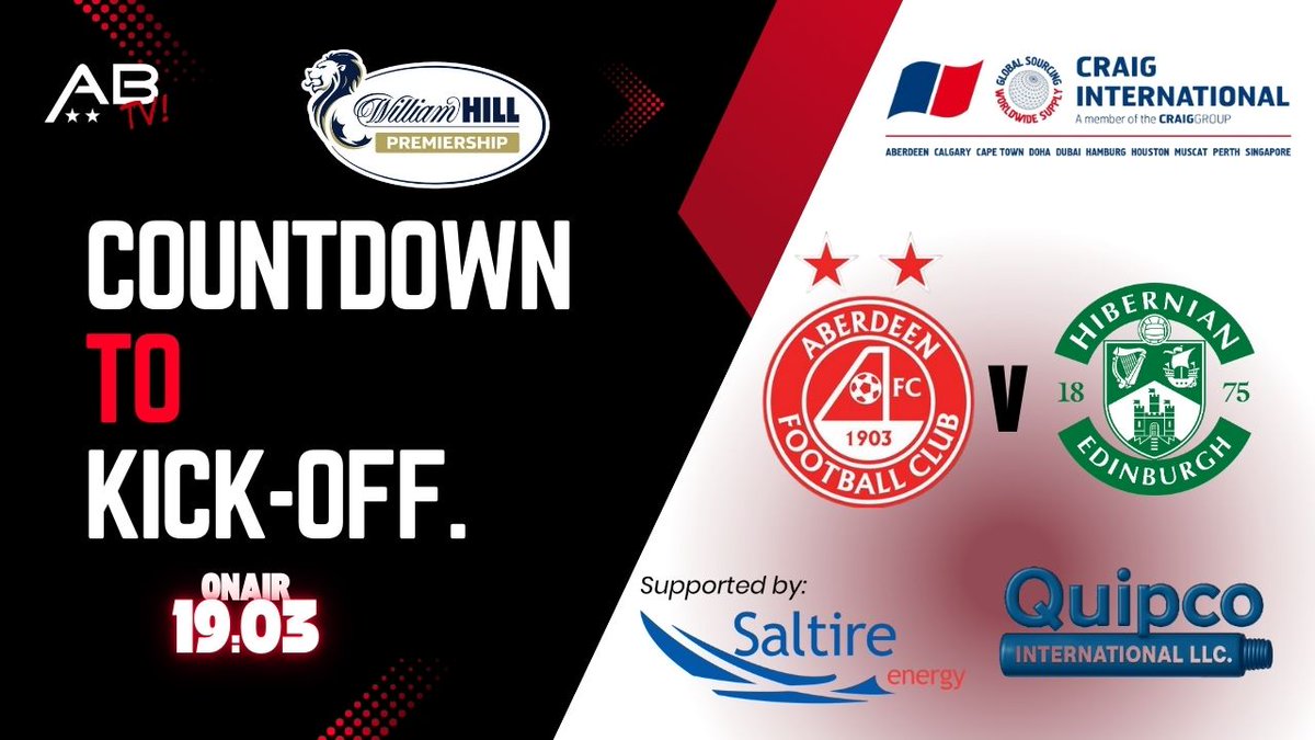 Ally Begg ⭐️⭐️ (@ally_begg) on Twitter photo Ahead of our huge game against Hibs at Pittodrie tomorrow why not come & join me on ABTV as we 'Countdown to Kick-Off'. I'm very much looking forward to your comments via the live chat. I'll be joined by renowned journalist <a href="/JNorthcroft/">Jonathan Northcroft</a>. See you at 19:03. youtube.com/live/zdwHkllwl… Ahead of our huge game against Hibs at Pittodrie tomorrow why not come & join me on ABTV as we 'Countdown to Kick-Off'. I'm very much looking forward to your comments via the live chat. I'll be joined by renowned journalist <a href="/JNorthcroft/">Jonathan Northcroft</a>. See you at 19:03. youtube.com/live/zdwHkllwl…