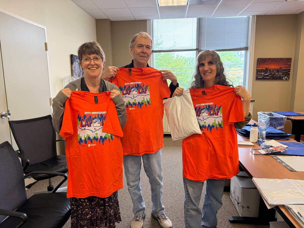 💥 TWO WEEKS 'TIL GO TIME! If you're riding in the Cap2Cap and picked the mail option 📬watch that mailbox! Your ride packet’s on its way thanks to our amazing volunteers! 🙌

Haven't registered? Better hurry - online registration ends May 6! 
⏰ bit.ly/cap2cap25