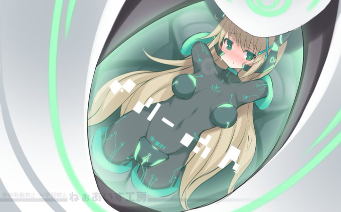 (落書き)謎組織に連れ去られた子がそこで謎構造物の生体ユニット的なのにされちゃってるやつ 