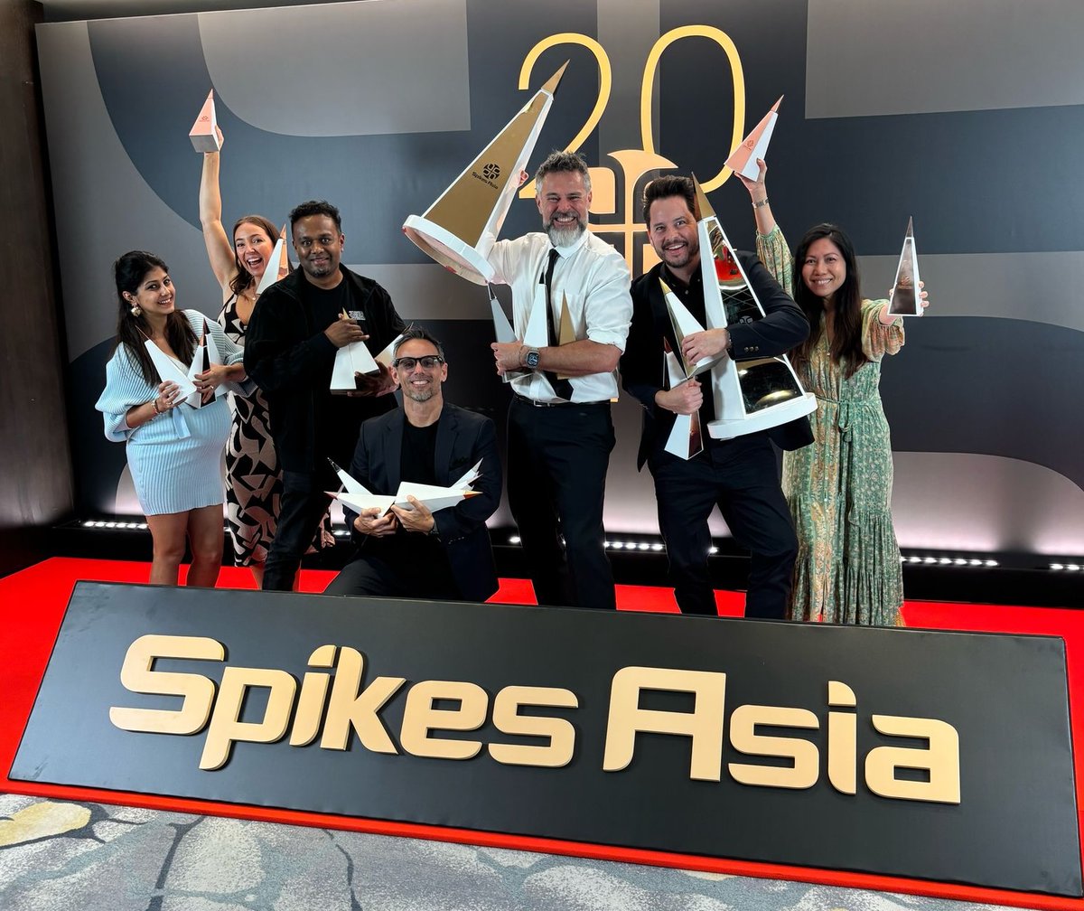 vml_global's tweet image. Say hello to your @SpikesAsia Australian Agency of the Year! 👏 

#SpikesAsia #VML #WeAreVML