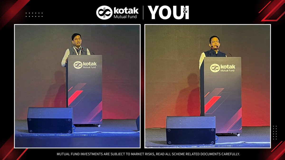 Kotak Mutual Fund (@kotakmf) on Twitter photo At the You & I event in Delhi, <a href="/upadhyayaharsha/">Harsha Upadhyaya</a> shared key equity market trends and strategies, while <a href="/Deepak021179/">Deepak Agrawal</a> discussed the debt outlook, interest rates, and fixed income insights.
<a href="/NileshShah68/">Nilesh Shah</a> <a href="/Manish28Mehta/">MANISH MEHTA</a> <a href="/devendersinghal/">devender singhal</a> <a href="/ABisen27/">Abhishek Bisen</a> <a href="/OBakshi/">ovas bakshi</a> <a href="/chithra76/">chita0675</a> <a href="/sachinamusood/">sachinsood</a> At the You & I event in Delhi, <a href="/upadhyayaharsha/">Harsha Upadhyaya</a> shared key equity market trends and strategies, while <a href="/Deepak021179/">Deepak Agrawal</a> discussed the debt outlook, interest rates, and fixed income insights.
<a href="/NileshShah68/">Nilesh Shah</a> <a href="/Manish28Mehta/">MANISH MEHTA</a> <a href="/devendersinghal/">devender singhal</a> <a href="/ABisen27/">Abhishek Bisen</a> <a href="/OBakshi/">ovas bakshi</a> <a href="/chithra76/">chita0675</a> <a href="/sachinamusood/">sachinsood</a>