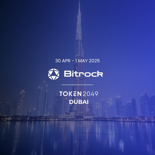 Bitrock will be attending <a href="/token2049/">TOKEN2049</a> in Dubai from April 30 - May 1, and we're excited to connect! 🤝🏻 🇦🇪

See you there! 😉

#TOKEN2049 #Token2049Dubai