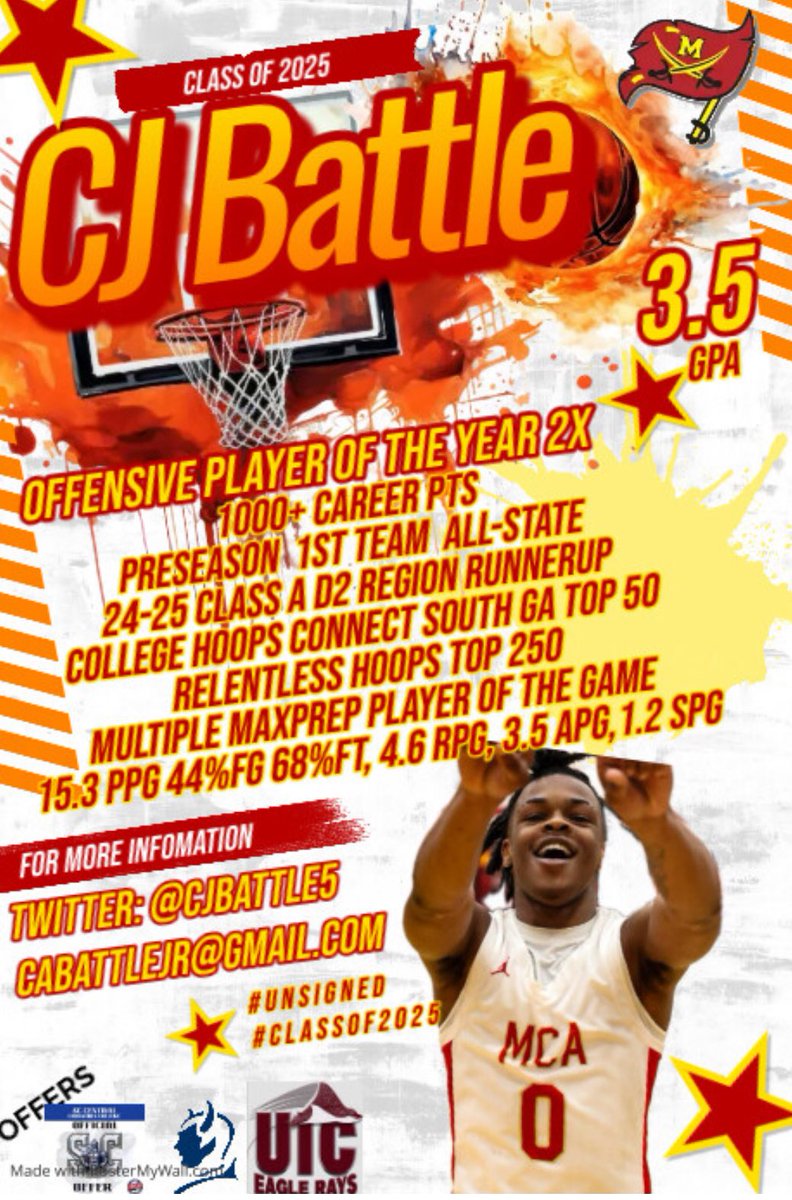 If you missing an absolute baller, game changer and someone that’s gonna be a problem on both sides of the ball check out this kid <a href="/CJBattle5/">CJ Battle</a>