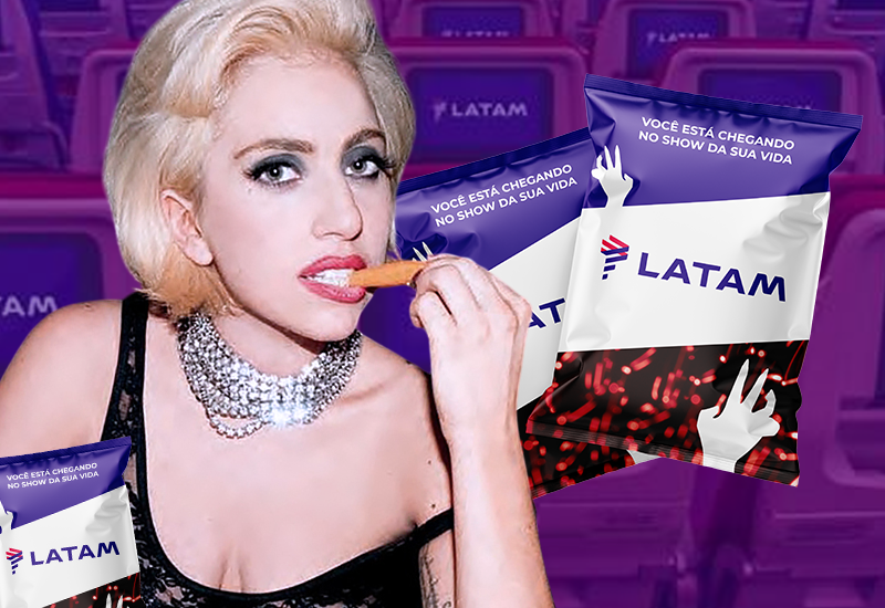 Que tal um snack personalizado para os Monsters no dia do show? <a href="/LATAM_BRA/">LATAM Airlines Brasil</a> libera um VIP e realiza o sonho dessa fã💙