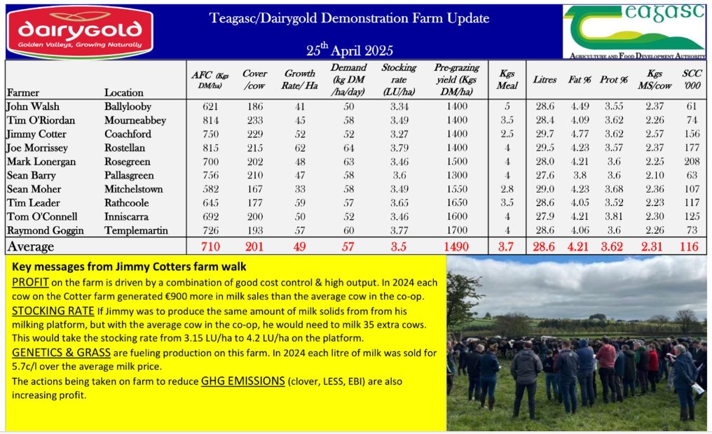 Moisture driving grass growth on the dry farms!