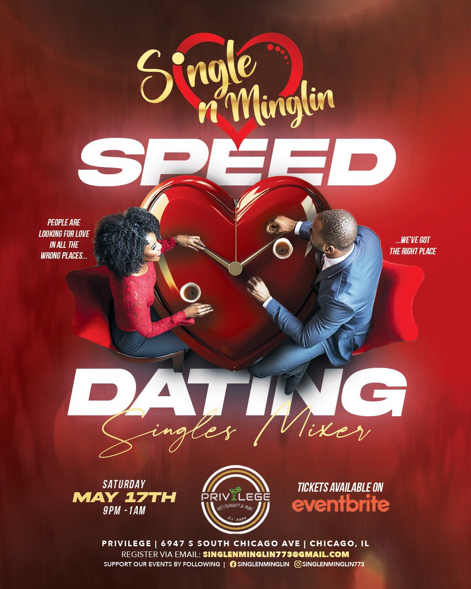 MIDDLEFINGERTOU's tweet photo. Check out our next Singles Mixer May 17, 2025!  It’s a great way to meet, connect and  network with dope people! Register via EventBrite! https://t.co/YmUzHTBqSf