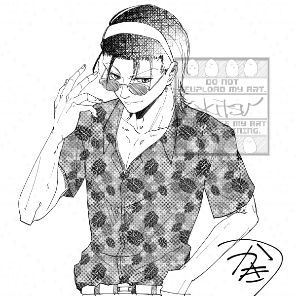 kakitsu_snar's tweet image. ぱっちゃん（チンピラシリーズ）