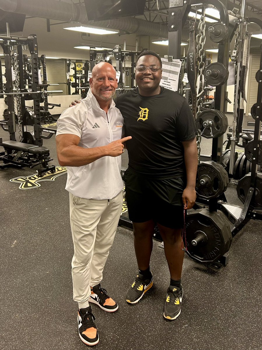 Russ and Heidi Phillips🏈 (@russheidislc) on Twitter photo Awesome seeing 2025 <a href="/HendrixFootball/">#WeAreWarriors</a> OL Commit <a href="/D1_Jaylen78/">🌟⭐️Jaylen “Big Jay” Johnson⭐️🌟</a> while recruiting <a href="/DenisonFB/">DenisonYellowJackets</a> Let’s Go🧡🖤
<a href="/Coach_WilsonDHS/">Bryan Wilson</a> <a href="/WBWhitson/">Brent Whitson</a> Thanks for the Hospitality!! Awesome seeing 2025 <a href="/HendrixFootball/">#WeAreWarriors</a> OL Commit <a href="/D1_Jaylen78/">🌟⭐️Jaylen “Big Jay” Johnson⭐️🌟</a> while recruiting <a href="/DenisonFB/">DenisonYellowJackets</a> Let’s Go🧡🖤
<a href="/Coach_WilsonDHS/">Bryan Wilson</a> <a href="/WBWhitson/">Brent Whitson</a> Thanks for the Hospitality!!