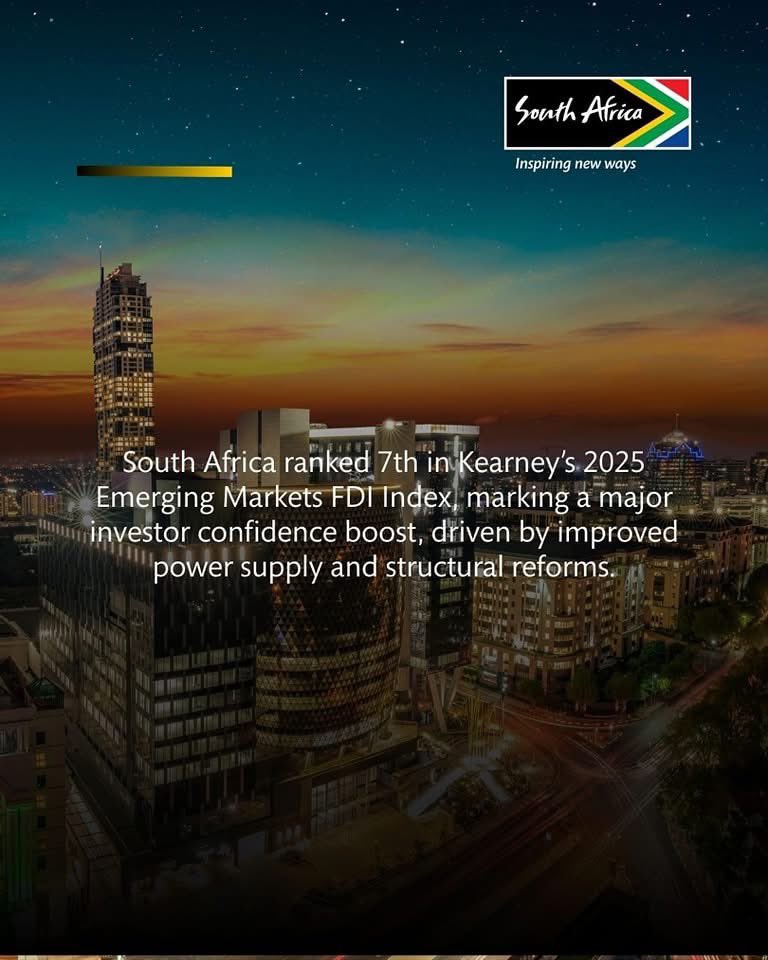 g20org's tweet photo. #G20SouthAfricaπΏπ¦ | South Africa in the Top 10 of the best-performing emerging markets globally - Kearney - Management Consulting Global Emerging Market Index.
#ReKaofela
#InvestSA
π·: @Brand_SA
@DIRCO_ZA @GovernmentZA @the_dtic https://t.co/SbpxH7eZrx