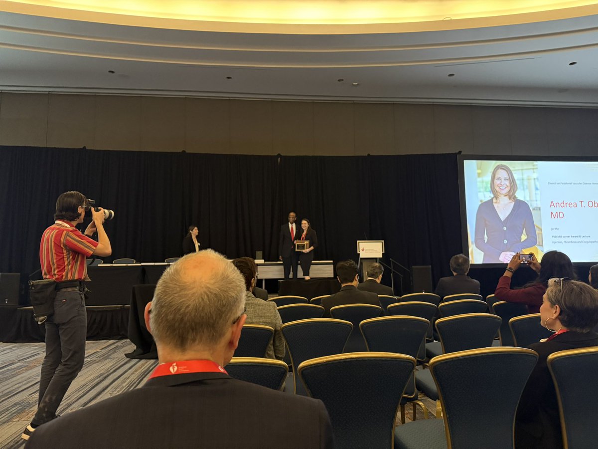 Katherine Gallagher (@btbkgmd) on Twitter photo <a href="/AndreaObiMD/">Andrea Obi MD</a> she does it again!! Wows the crowd and wins a prestigious AHA award while doing it. Couldn’t be prouder of my bestie ! <a href="/UMichSurgery/">Michigan Surgery</a> <a href="/atvbahajournals/">ATVB: An AHA Journal</a> <a href="/AndreaObiMD/">Andrea Obi MD</a> she does it again!! Wows the crowd and wins a prestigious AHA award while doing it. Couldn’t be prouder of my bestie ! <a href="/UMichSurgery/">Michigan Surgery</a> <a href="/atvbahajournals/">ATVB: An AHA Journal</a>