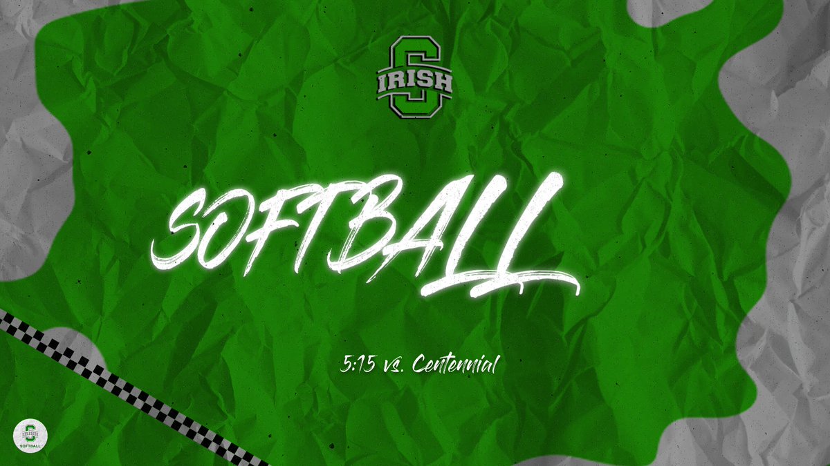 Scioto Athletics (@sciotoathletics) on Twitter photo π£ IRISH ALERT! Softball takes on Centennial tonight at 5:15! Come support your Irish at the Scioto Softball Field! #IrishPride
<a href="/sciotosoftball/">Irish Softball π₯</a> π£ IRISH ALERT! Softball takes on Centennial tonight at 5:15! Come support your Irish at the Scioto Softball Field! #IrishPride
<a href="/sciotosoftball/">Irish Softball π₯</a>
