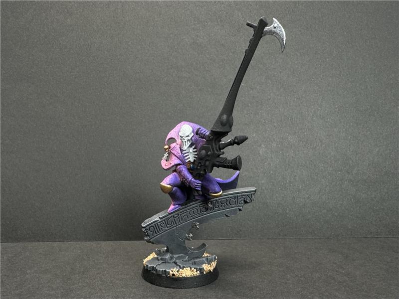 GarranBro's tweet photo. Harlequin Death Jester 

https://t.co/cbu4gwoMrI

#warhammer40k #WarhammerCommunity #40K #warhammer #PaintingWarhammer https://t.co/jw6BkYBaP7