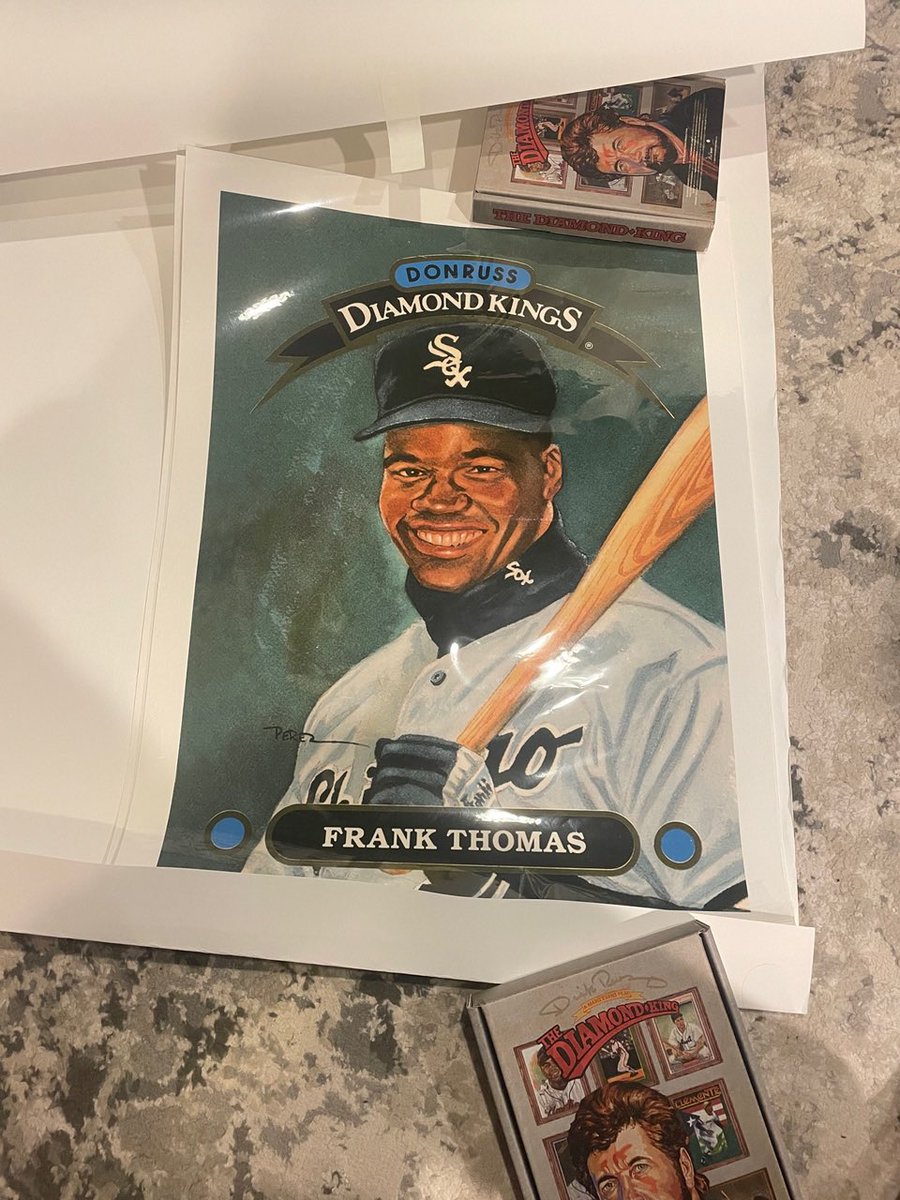 DubMentality's tweet image. Remember the Frank Thomas Prints I posted a couple weeks ago? Now is your chance to win one of the only two that were printed! thediamondkingmovie.com releases today and all you have to do is go watch the movie! Show me your proof of purchase and we’ll select a lucky winner on…