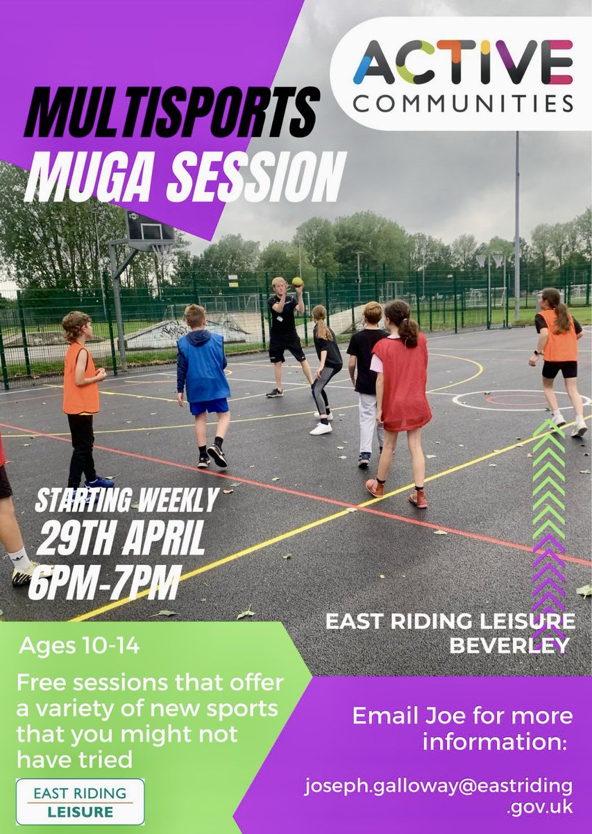 Active Communities Events @ Beverley Leisure Centre