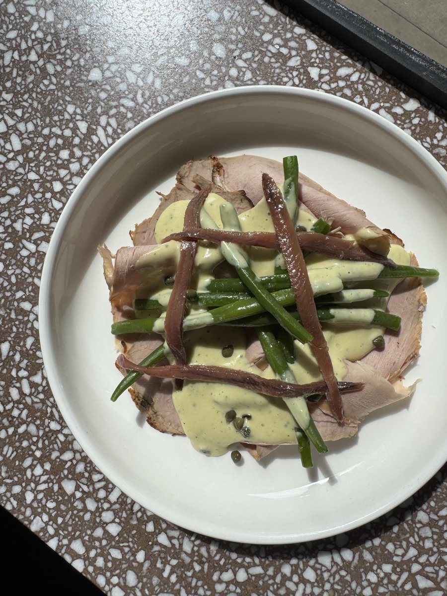 Vitello tonnato a light Spring dish to eat ⁦<a href="/covinochester/">Covino</a>⁩
