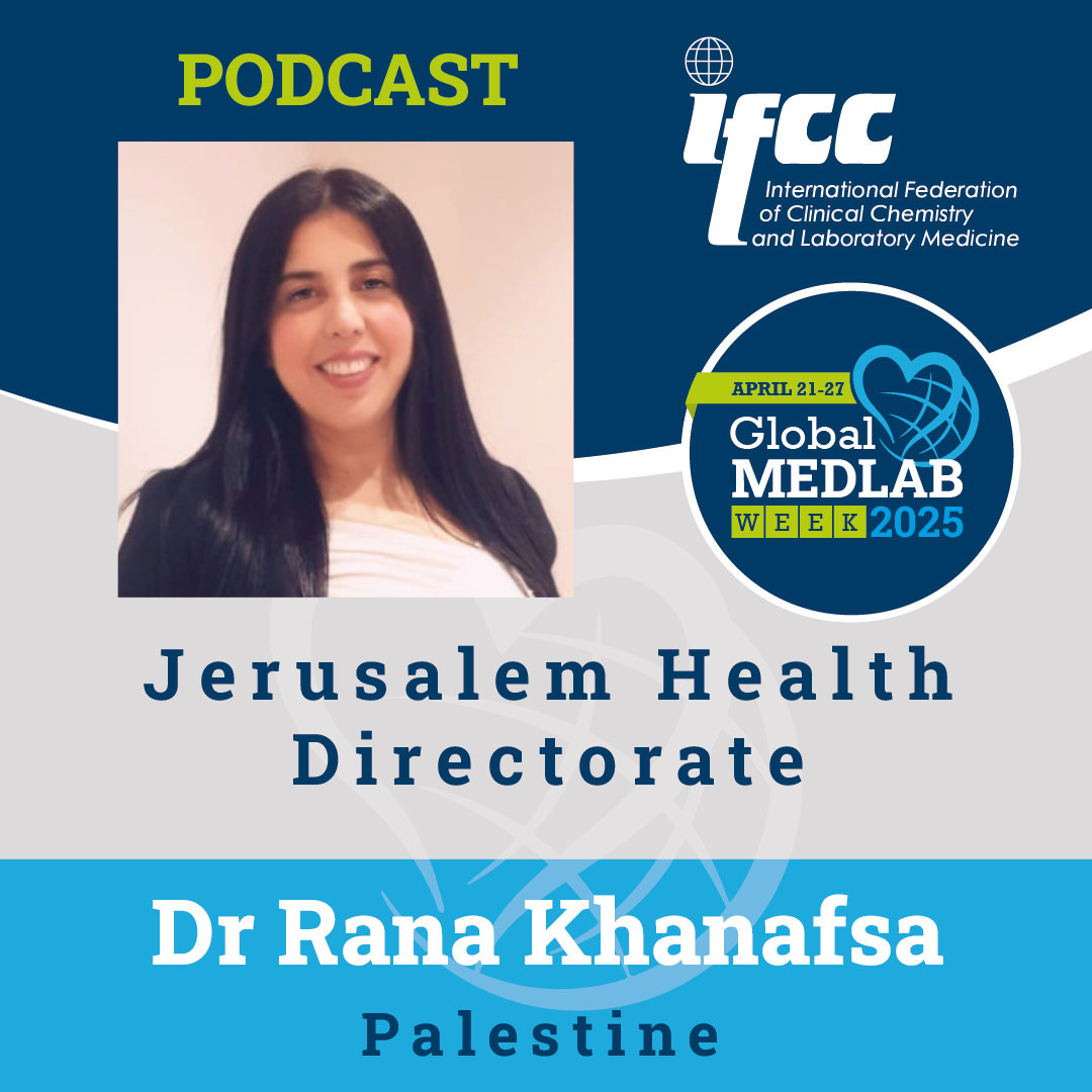 GMedLabWeek's tweet image. 🎧Podcast from Palestine: A Voice for the Lab.
spotifycreators-web.app.link/e/aRr0FTdoRSb
This podcast contribution brings insight, heart, and dedication to Global MedLab Week 2025. 🧪🎙️
With knowledge and passion, the message echoes loud and clear:
#GlobalMedLabWeek #LabsSaveLives
