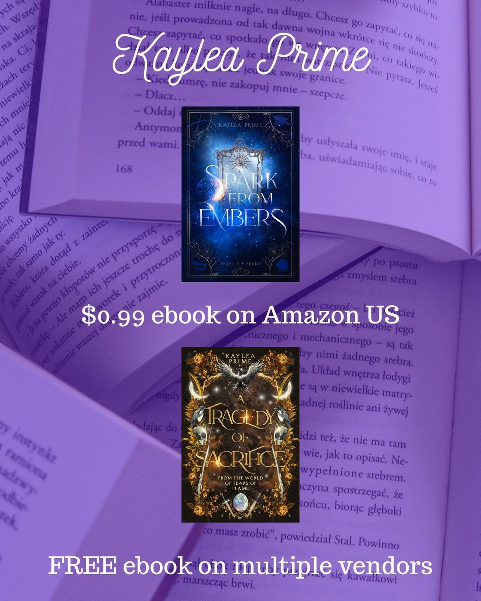 I am participating in the Indie Author April Flash Sale from April 25 - 27! A Spark From Embers ebook is 99 cents through Amazon US &amp; A Tragedy of Sacrifice is FREE through multiple ebook vendors. Universal links in my bio. Check out the other authors' great books too!
#booksale
