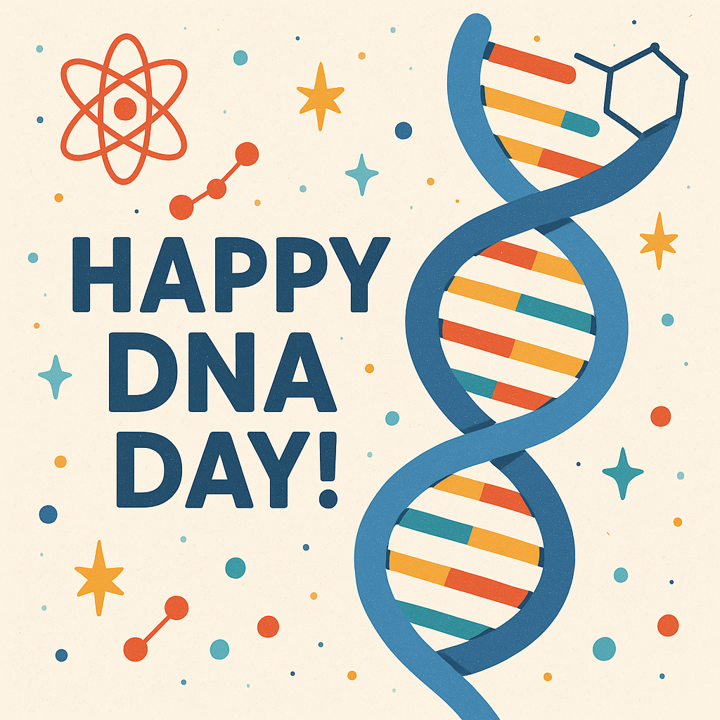 Genome Prairie Inc. (@genomeprairie) on Twitter photo From our family to yours we wish you the most joyous of DNA days. During this special time of the season, we pay homage to the wonderful 🇨🇦 genome enterprise, especially because this is our 25th Anniversary.
So to them and to all of you, may your nucleotides be merry and bright! From our family to yours we wish you the most joyous of DNA days. During this special time of the season, we pay homage to the wonderful 🇨🇦 genome enterprise, especially because this is our 25th Anniversary.
So to them and to all of you, may your nucleotides be merry and bright!