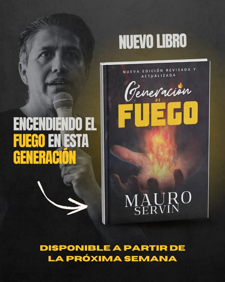 Agradecido con Dios porque la próxima semana ya estará disponible el libro para ti, gracias a todos los que lo han solicitado, estamos seguros de que estás letras nos impulsarán a un nuevo tiempo de refrigerio con el Espíritu Santo.

En donde vives y te gustaría recibirlo?