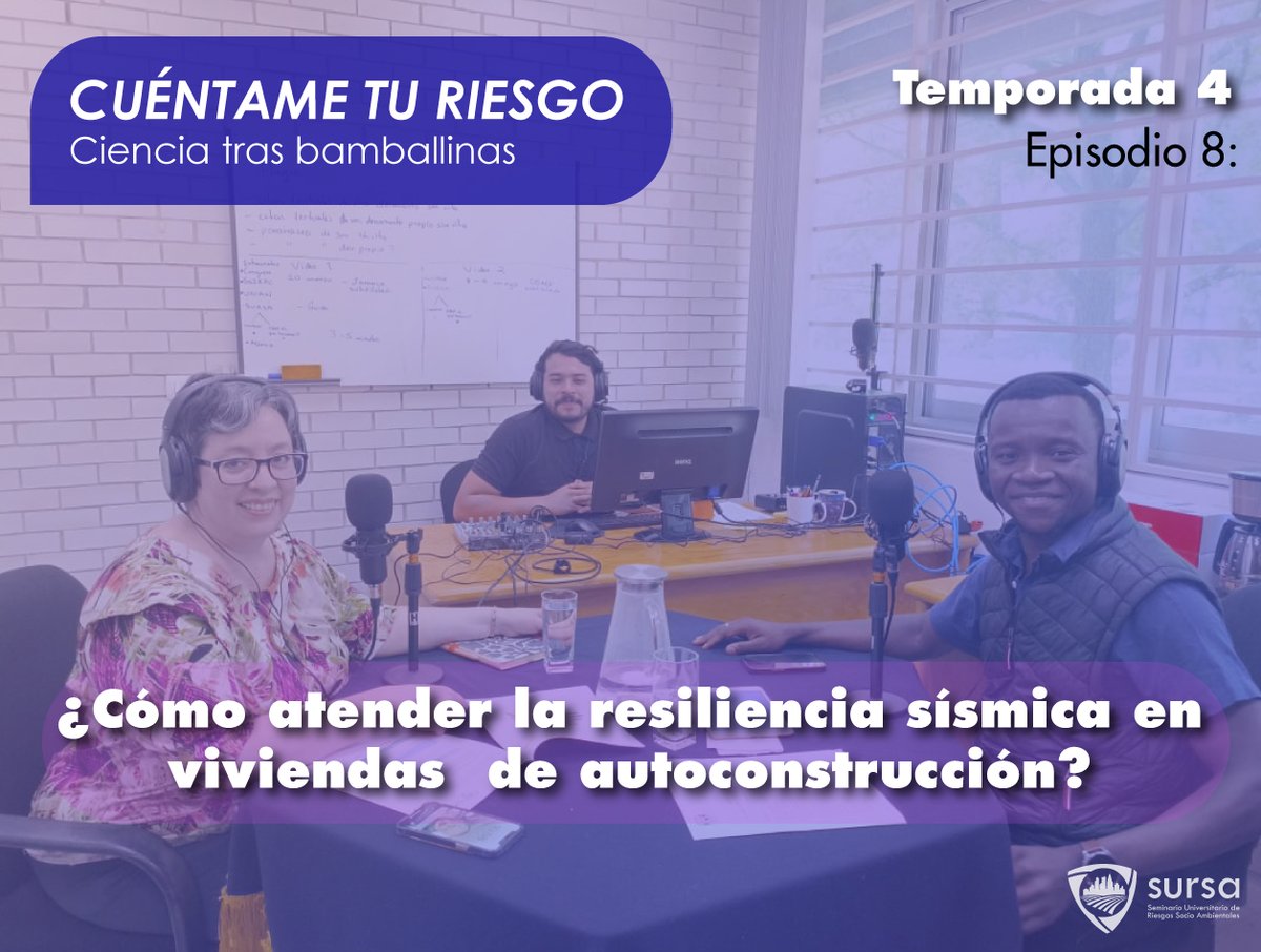 ¡YA ESTÁ DISPONIBLE NUESTRO NUEVO EPISODIO! 🎙️

Nos acompaña el Mtro. Cypren Lubin, ingeniero civil que cuenta con una maestría en Estructuras por la UNAM y se encuentra realizando el doctorado en resiliencia sísmica. 💪

¡ESCÚCHALO AQUÍ! 👇👇👇
goo.su/clmAz1K