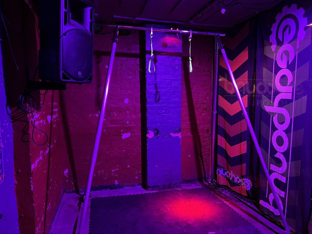 We’re all set up and looking forward to welcoming you for some kinky fun. Looking forward to seeing you tonight.
