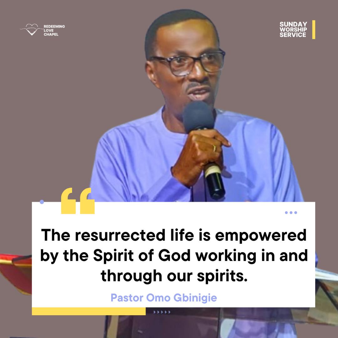 RLC_Lagos's tweet image. The spiritual life is made possible by the Holy Spirit working within us—and it shows through a truly transformed life.
