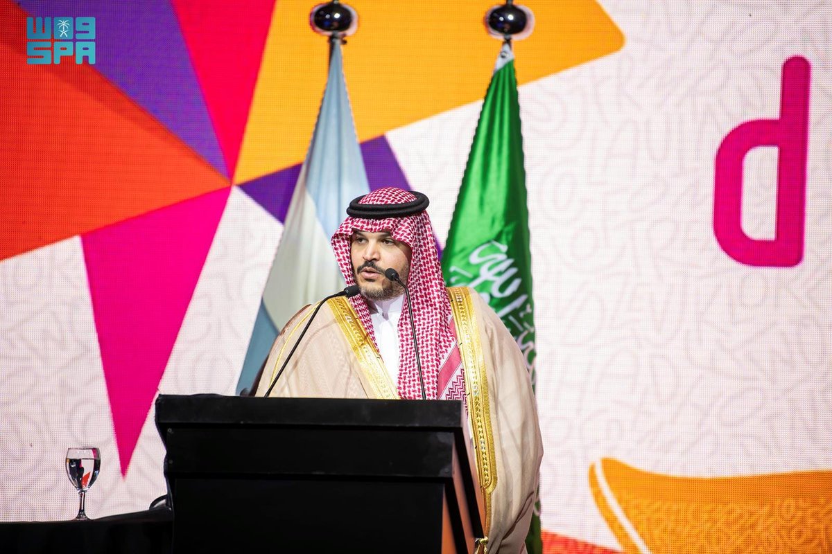 "الرياض" ضيف شرف معرض بوينس آيرس الدولي للكتاب 2025 بالأرجنتين.
spa.gov.sa/N2306071
#واس_عام