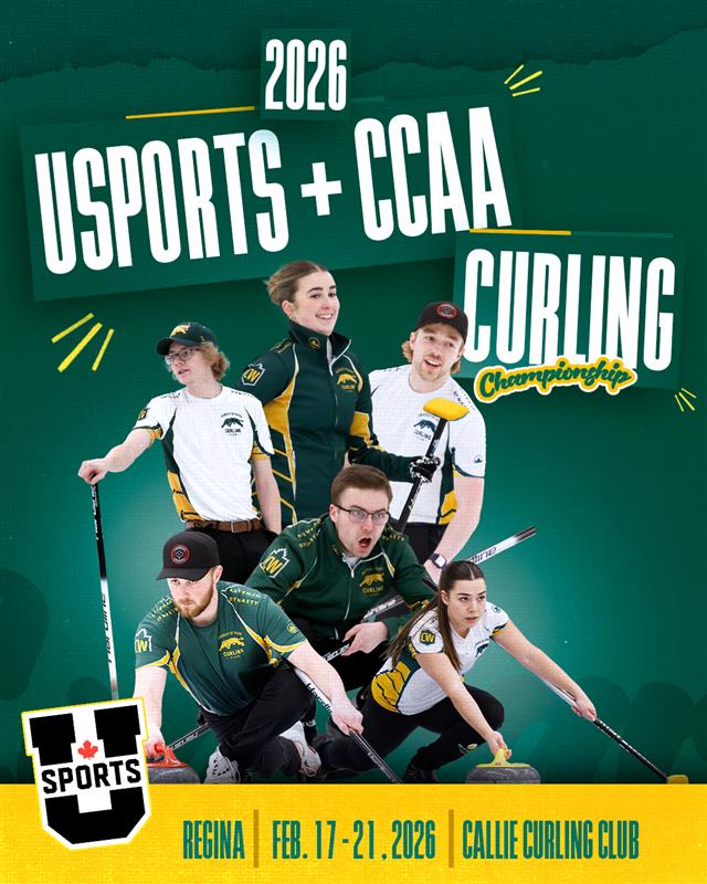 We're fired up to host the 2026 U SPORTS/CCAA Curling Championships next February at the Callie! 🥌😻

🗞️ reginacougars.com/news/2025/4/24…