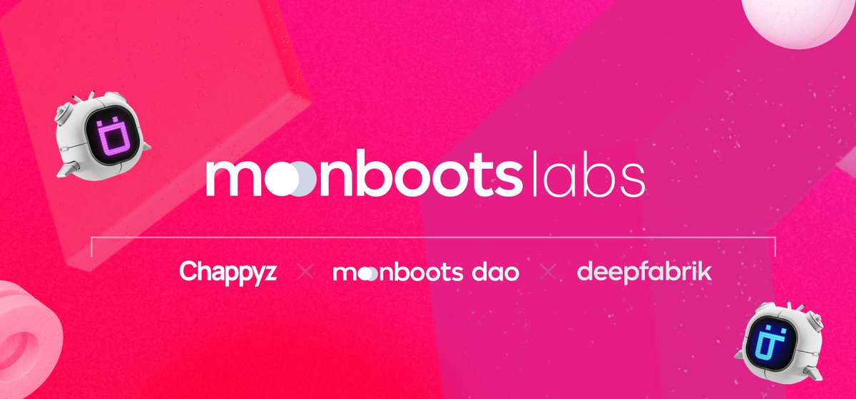 The future of @Chappyz is bigger than you might realize.

Here's a glimpse to what our recent strategic unification under Moonboots Labs means... 🧵