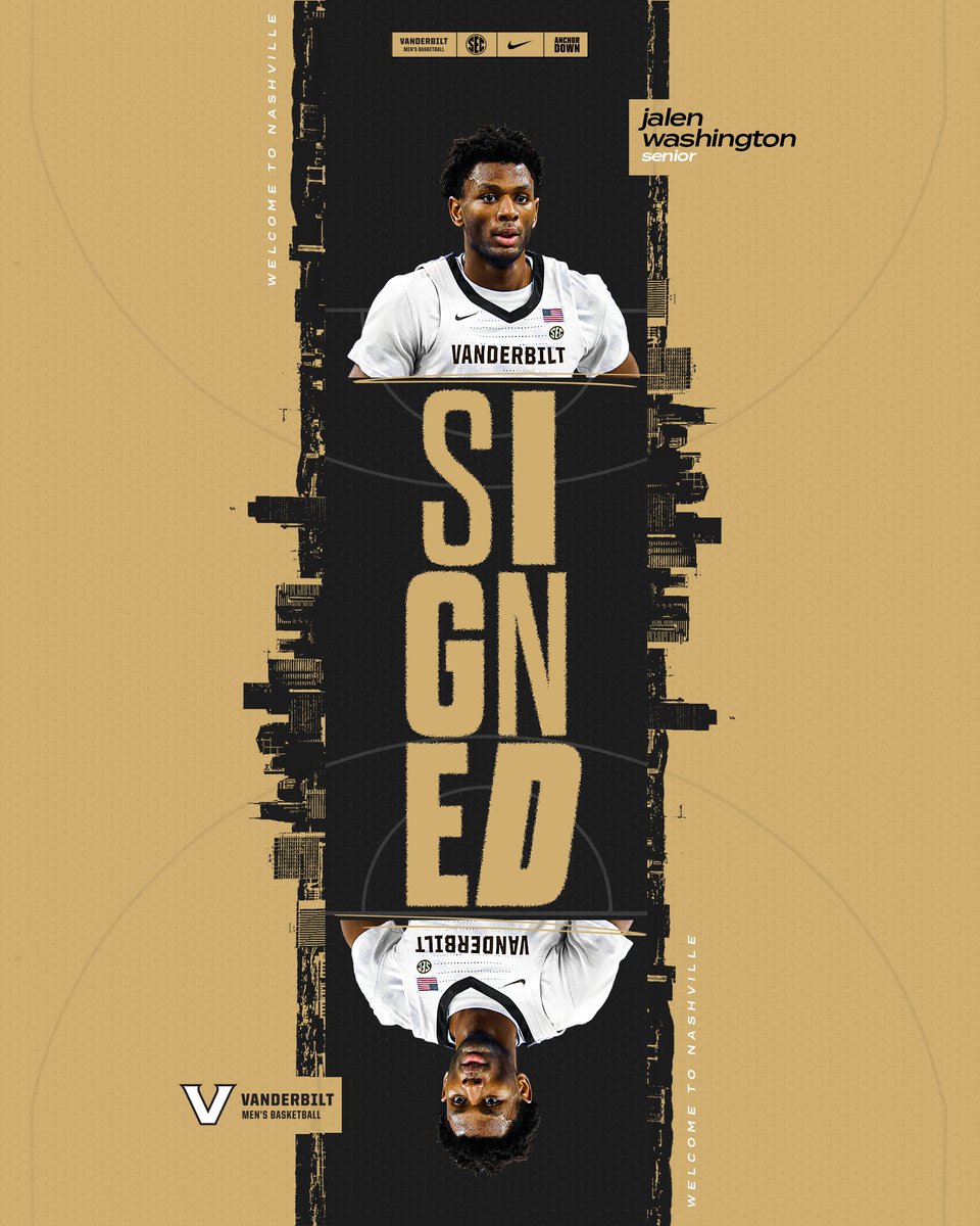 Vanderbilt Men's Basketball (@vandymbb) on Twitter photo Size, athleticism, versatility 💪
<a href="/jalen_w13/">jalen washington</a> is officially a Dore ⚓️
🔗 vu.edu/jalen-washingt…
#AnchorDown⚓️⬇️ Size, athleticism, versatility 💪
<a href="/jalen_w13/">jalen washington</a> is officially a Dore ⚓️
🔗 vu.edu/jalen-washingt…
#AnchorDown⚓️⬇️