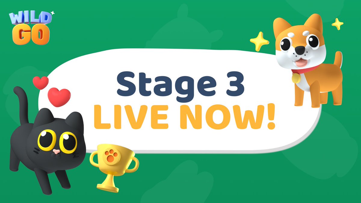 WILDGO presale update: Stage 3 now LIVE! 🚨

•Stages 1-2: Completed ✅
•Current price: 55% below listing
•1,700+ unique wallet participants
•Multi-chain support thriving

The animal kingdom is taking shape. Are you in? 🦁