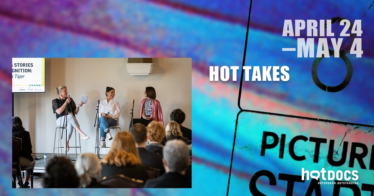 🔥 Come join us for our first set of HOT TAKES panels taking place on April 29th at the #HotDocs25 Festival Industry Conference and Market at Toronto’s Yorkville Royal Sonesta Hotel. 

See the full schedule at hotdocs.ca/industry/confe…