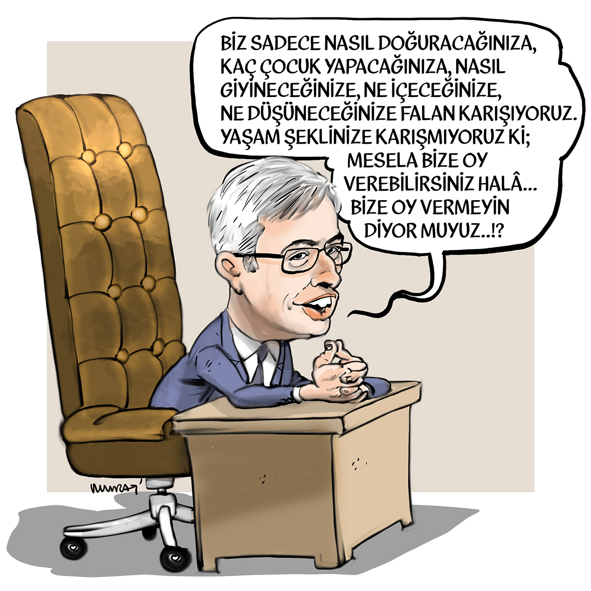 Milletin çocuğundan size ne⁉️

İşinizi doğru yapsaydınız da, yeni doğan çetesinin bebeklerinin öldürülmesini önleseydiniz.!

🎨Murat Sayin