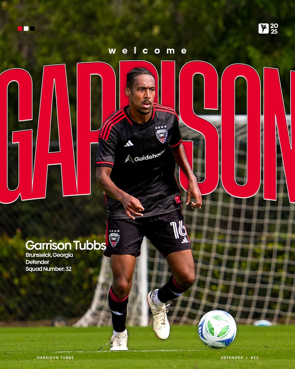 Building up the backline 🔴⚪

Loudoun United Football Club has signed defender Garrison Tubbs on loan from D.C. United for the 2025 season. 

Full release: hubs.ly/Q03jXhsG0