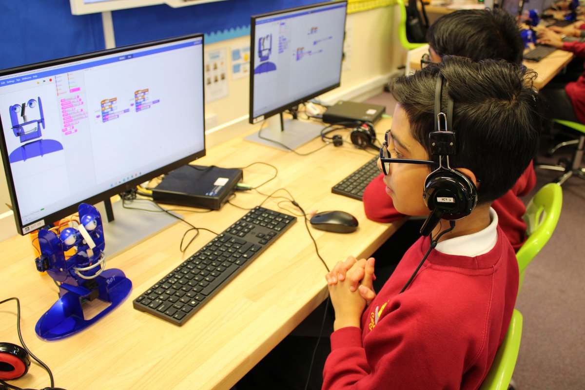 Mrs Harris (@computing_cvs) on Twitter photo Having fun coding Ohbot to develop a personality!
Using the AI menu and the help of ChatGPT.
#CodingChallenge <a href="/OhbotRobot/">Ohbot Robot</a> <a href="/WeAreComputing/">National Centre for Computing Education</a> Having fun coding Ohbot to develop a personality!
Using the AI menu and the help of ChatGPT.
#CodingChallenge <a href="/OhbotRobot/">Ohbot Robot</a> <a href="/WeAreComputing/">National Centre for Computing Education</a>